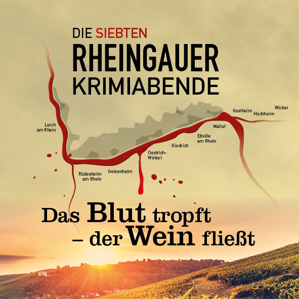 Plakat Rheingauer Krimiabende